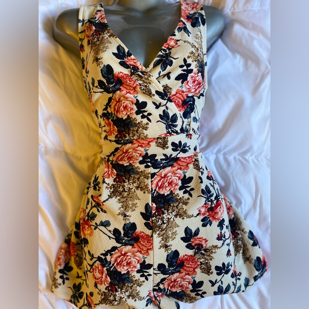 Floral romper